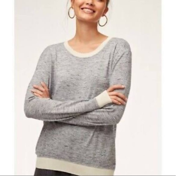 Aritzia Scoop Neck Sweater S Wilfred - Picture 1 of 7